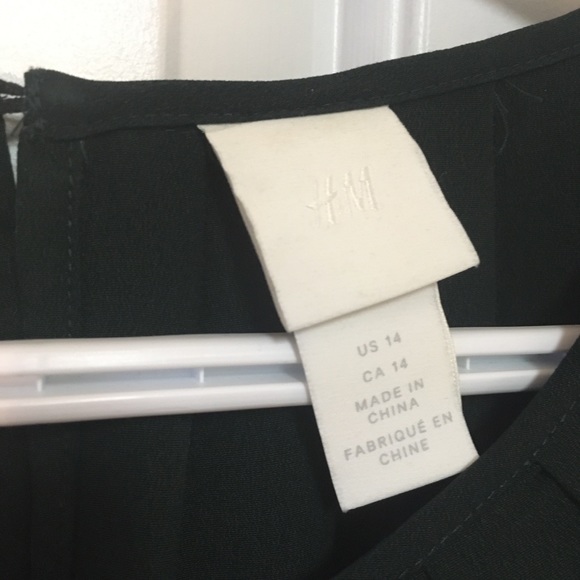 H&M Hunter Green Drape Dress - Picture 3 of 4